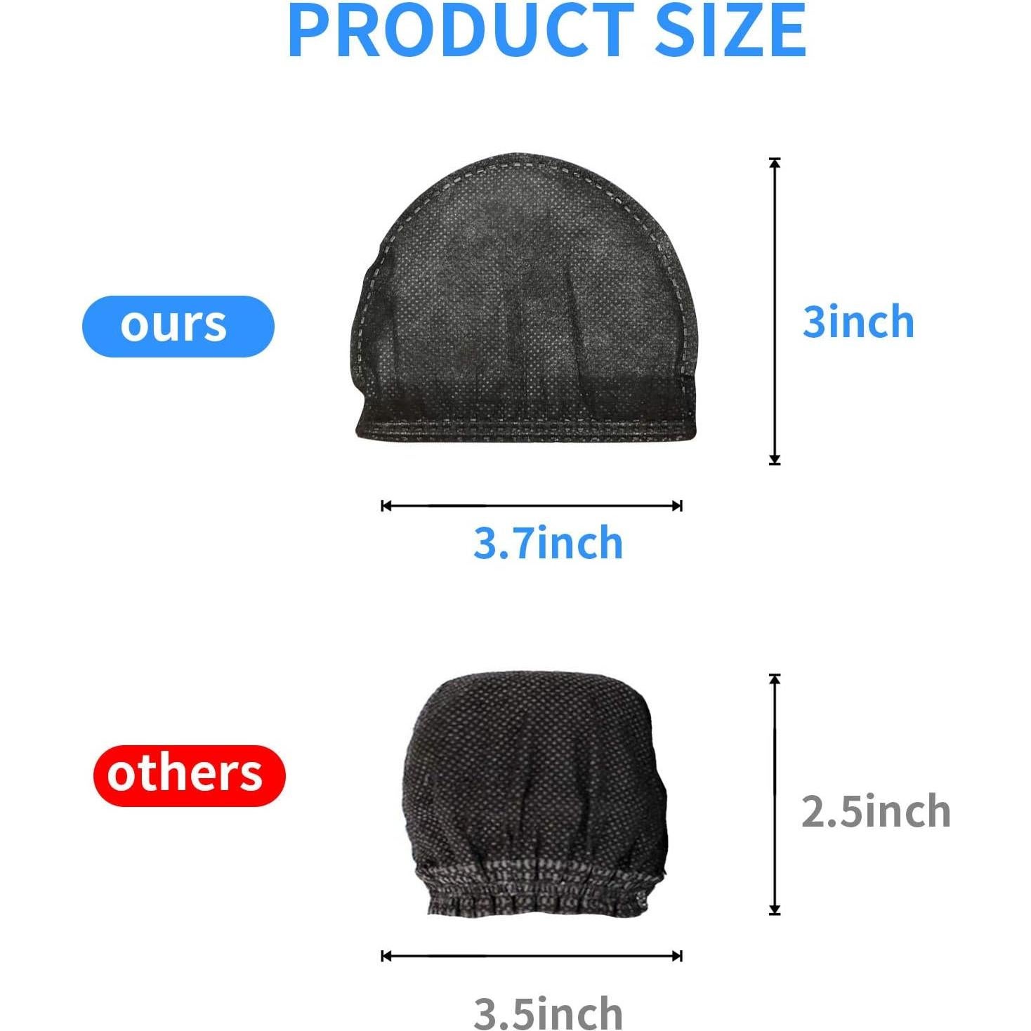 120 Fundas Desechables para Micrófono LASMEX - Negras