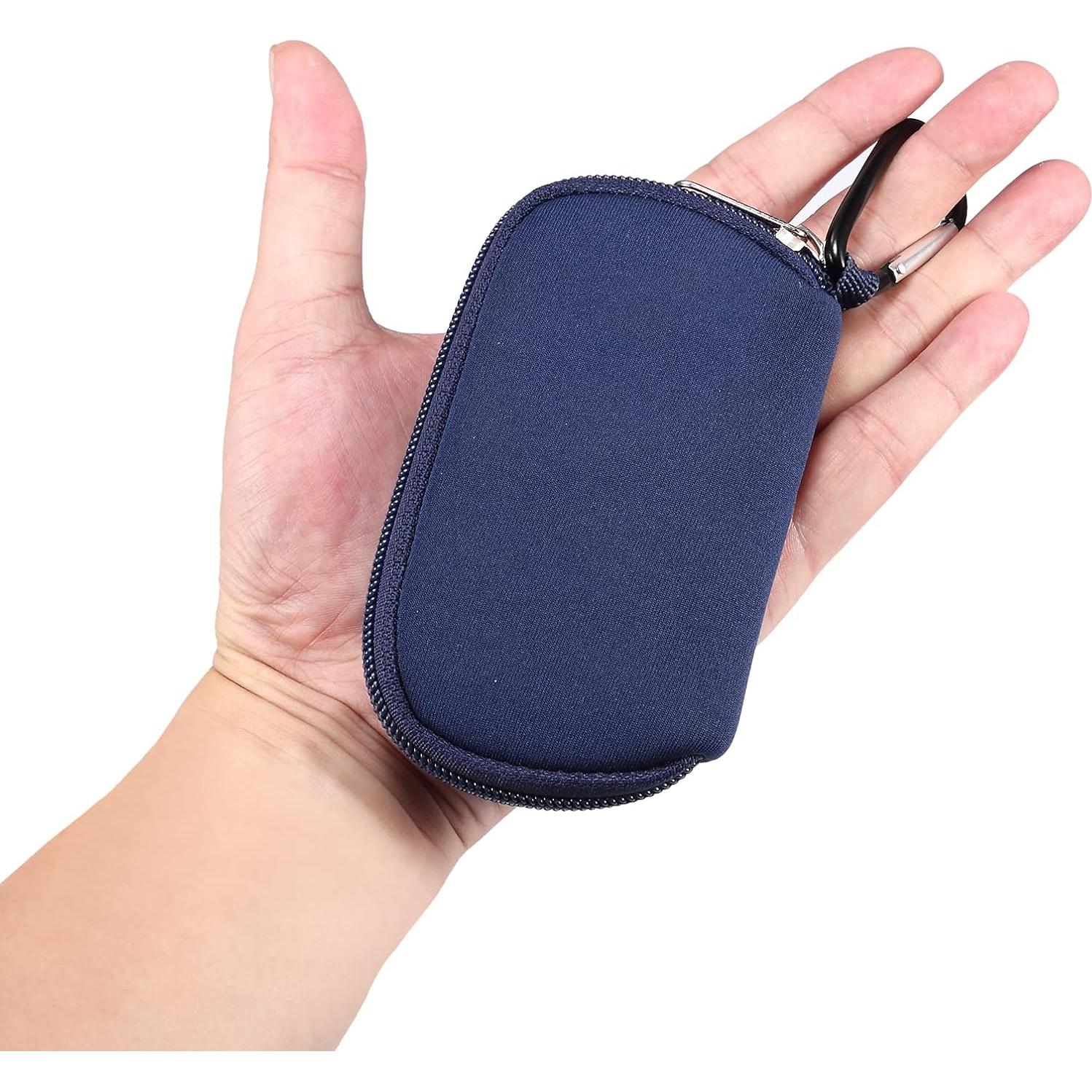 Estuche de transporte ZORSOME para auriculares Bluetooth azul