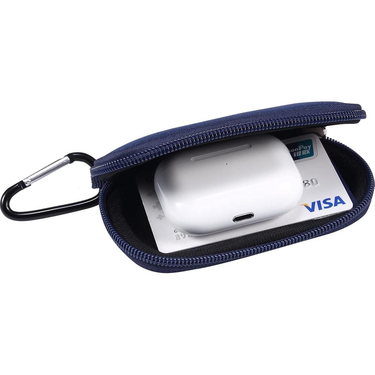 Estuche de transporte ZORSOME para auriculares Bluetooth azul