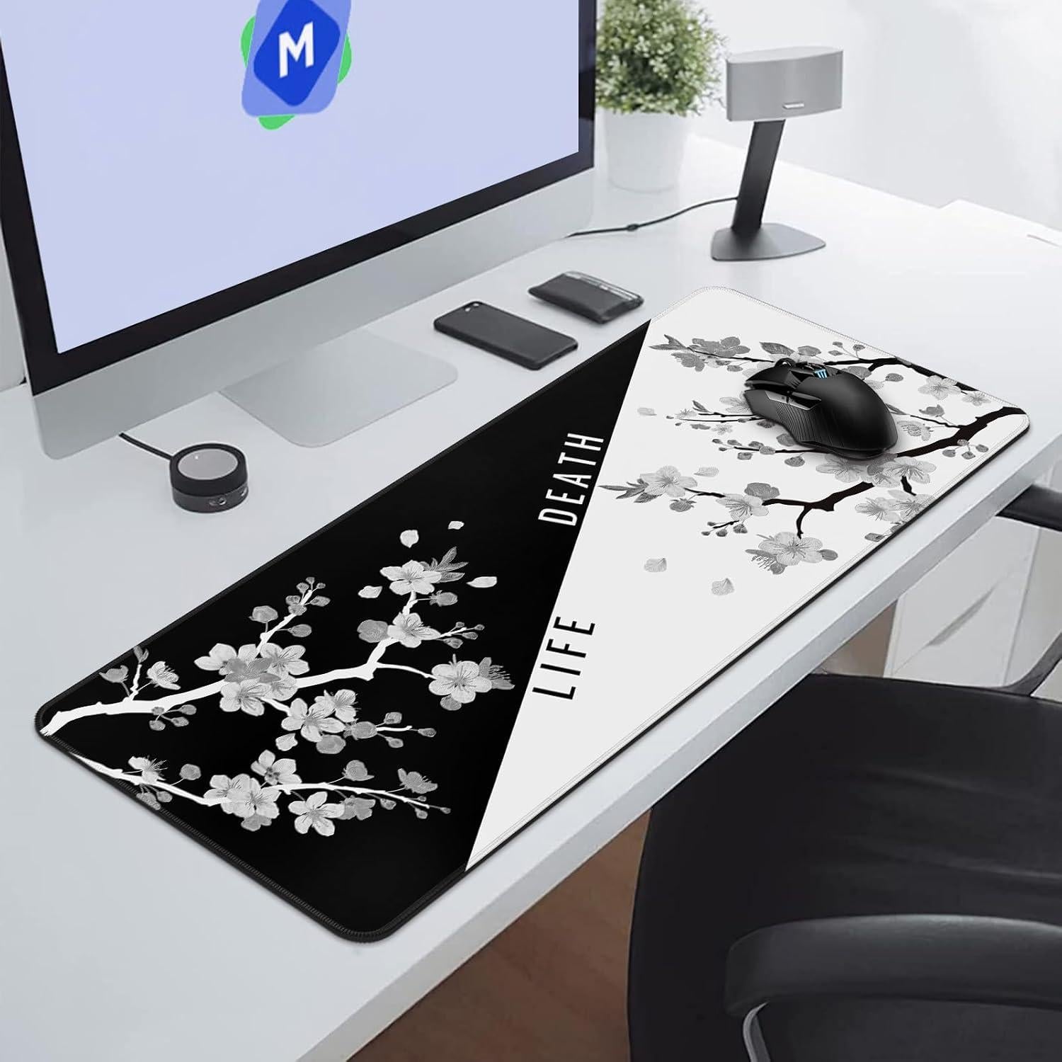 Alfombrilla de Ratón Gaming DIGSOM 80 x 30 cm Antideslizante