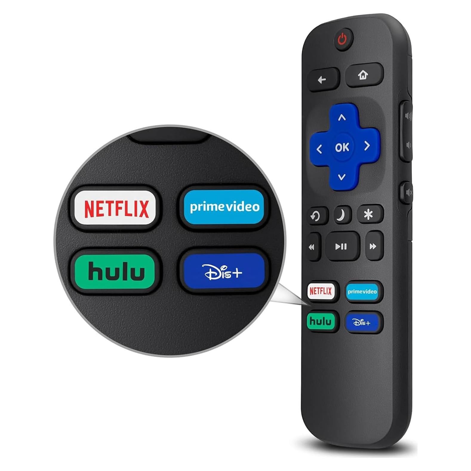 Control Remoto Universal LOUTOC para Televisores Roku