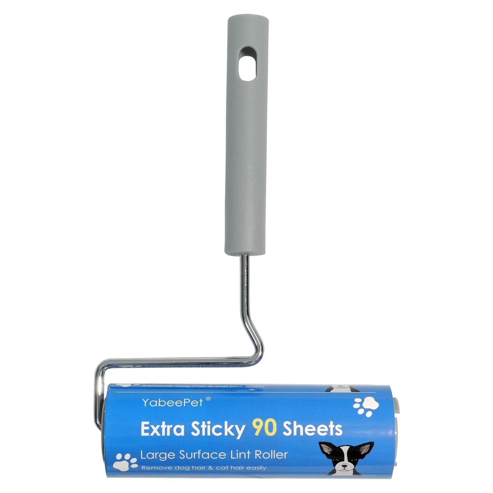 Rodillo Quitapelusas YabeePet 16cm Extra Pegajoso 90 Hojas