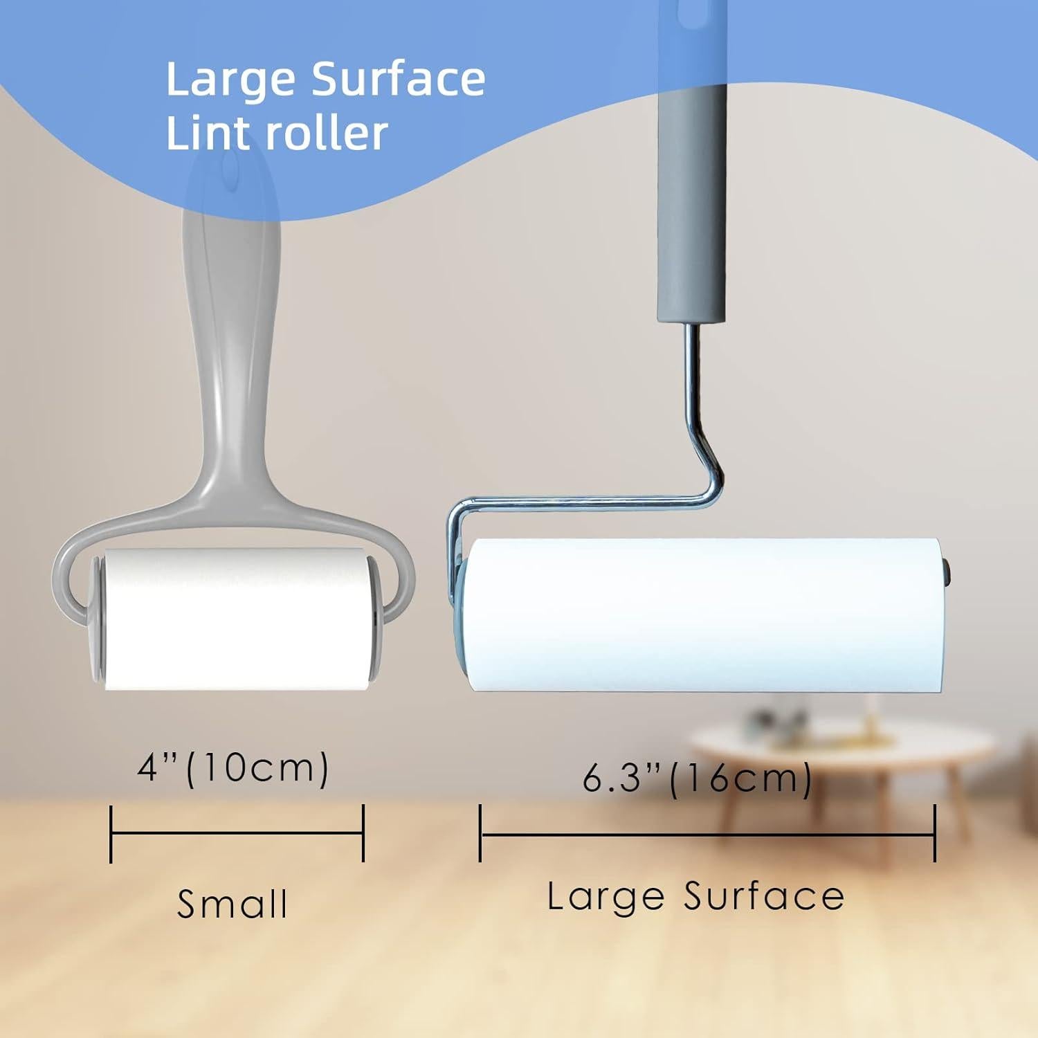 Rodillo Quitapelusas YabeePet 16cm Extra Pegajoso 90 Hojas