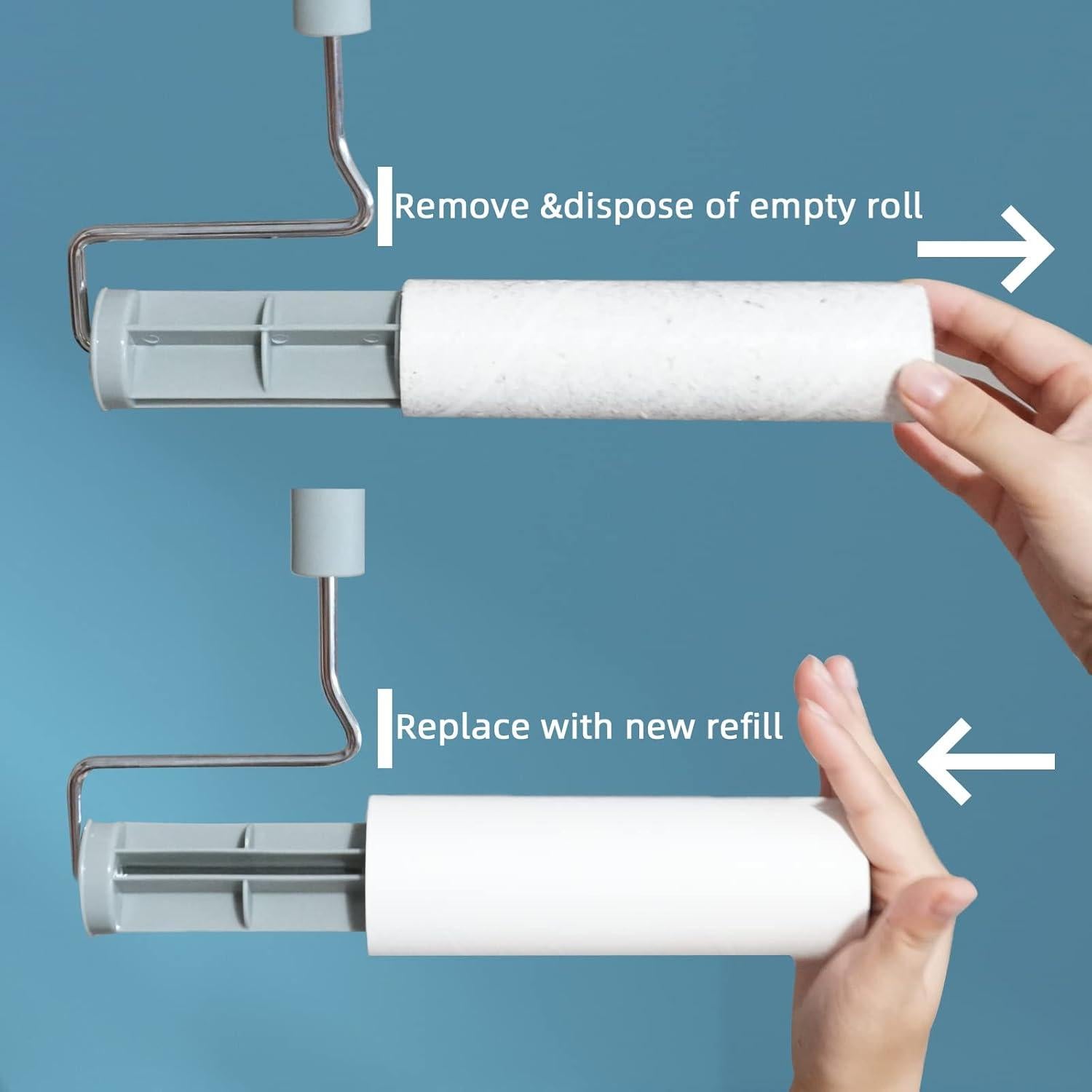 Rodillo Quitapelusas YabeePet 16cm Extra Pegajoso 90 Hojas