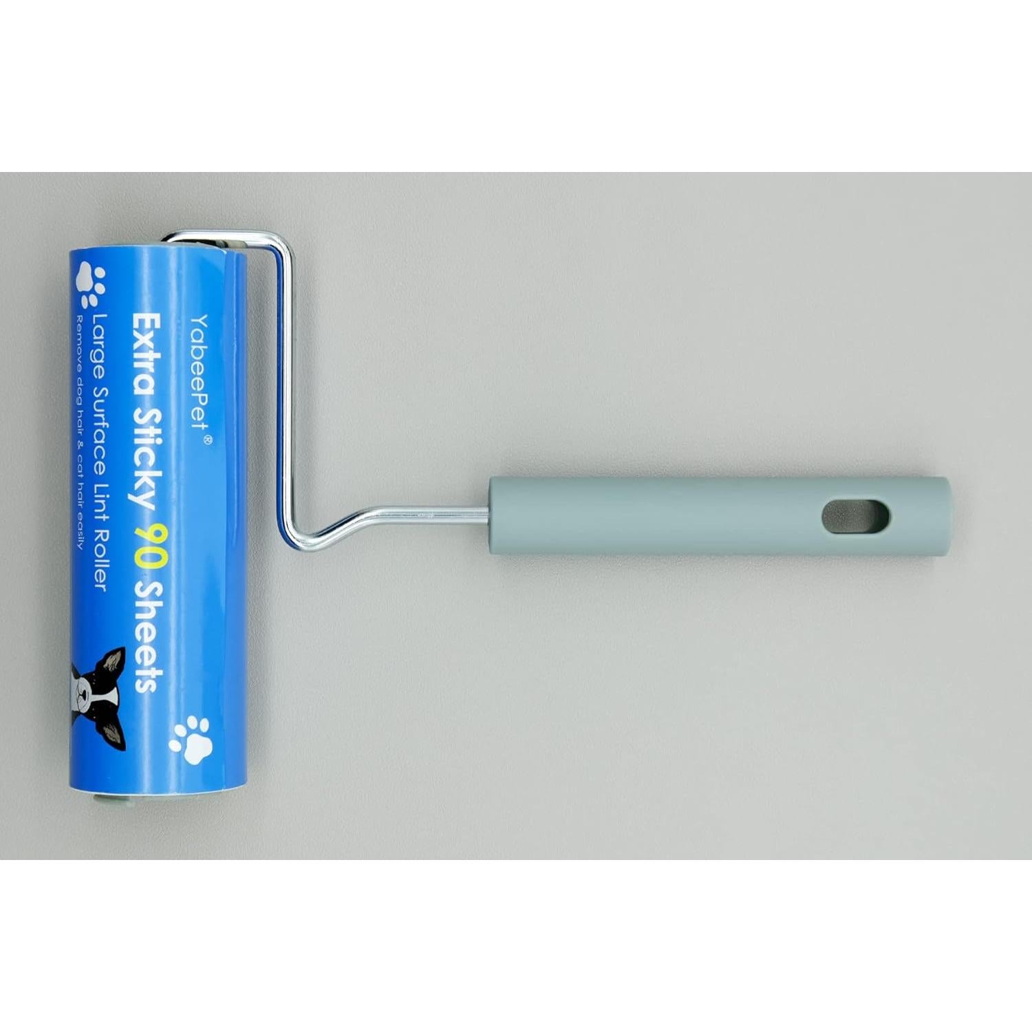 Rodillo Quitapelusas YabeePet 16cm Extra Pegajoso 90 Hojas