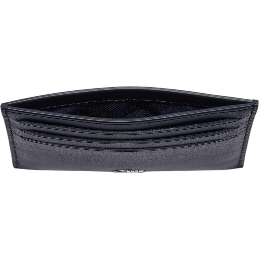 Porta Tarjetas de Cuero Lacoste Hombres Fitzgerald Marrón