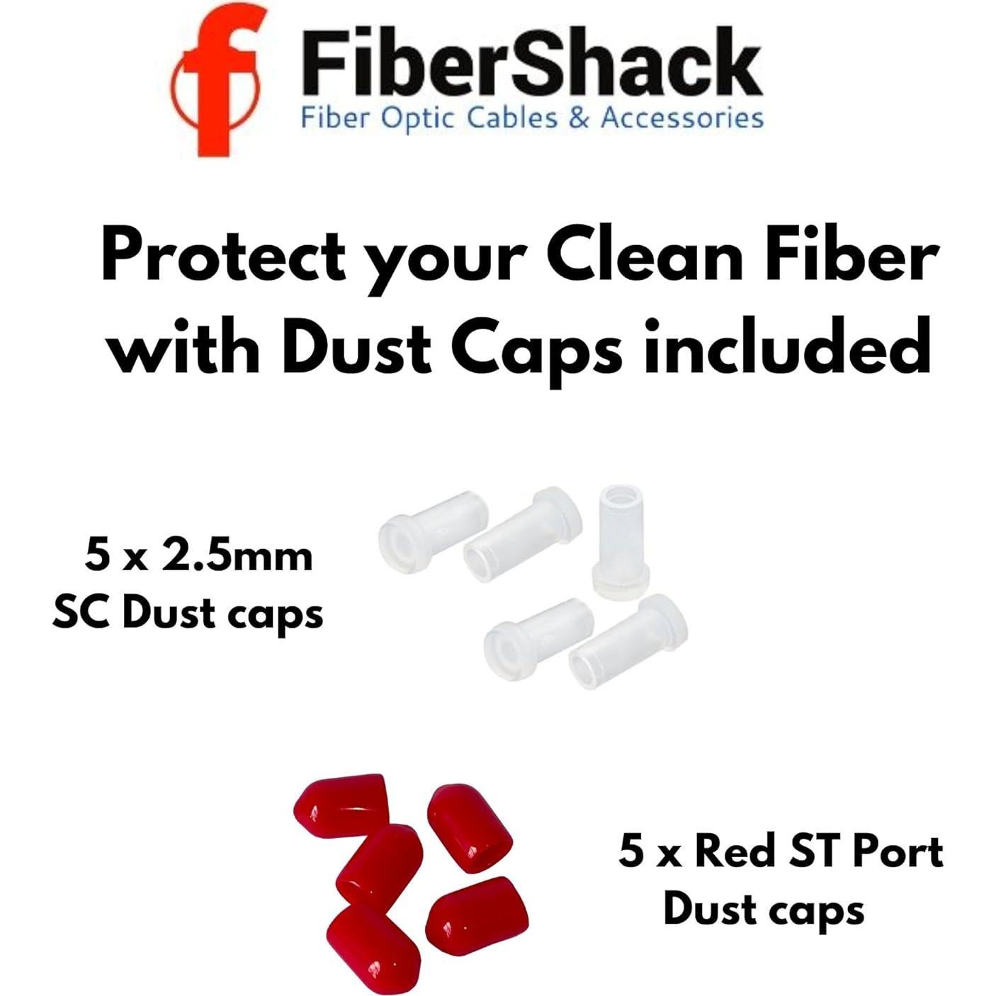 Bolígrafo Limpiador de Fibra Óptica FiberShack SC/ST - 800+ Limpiezas