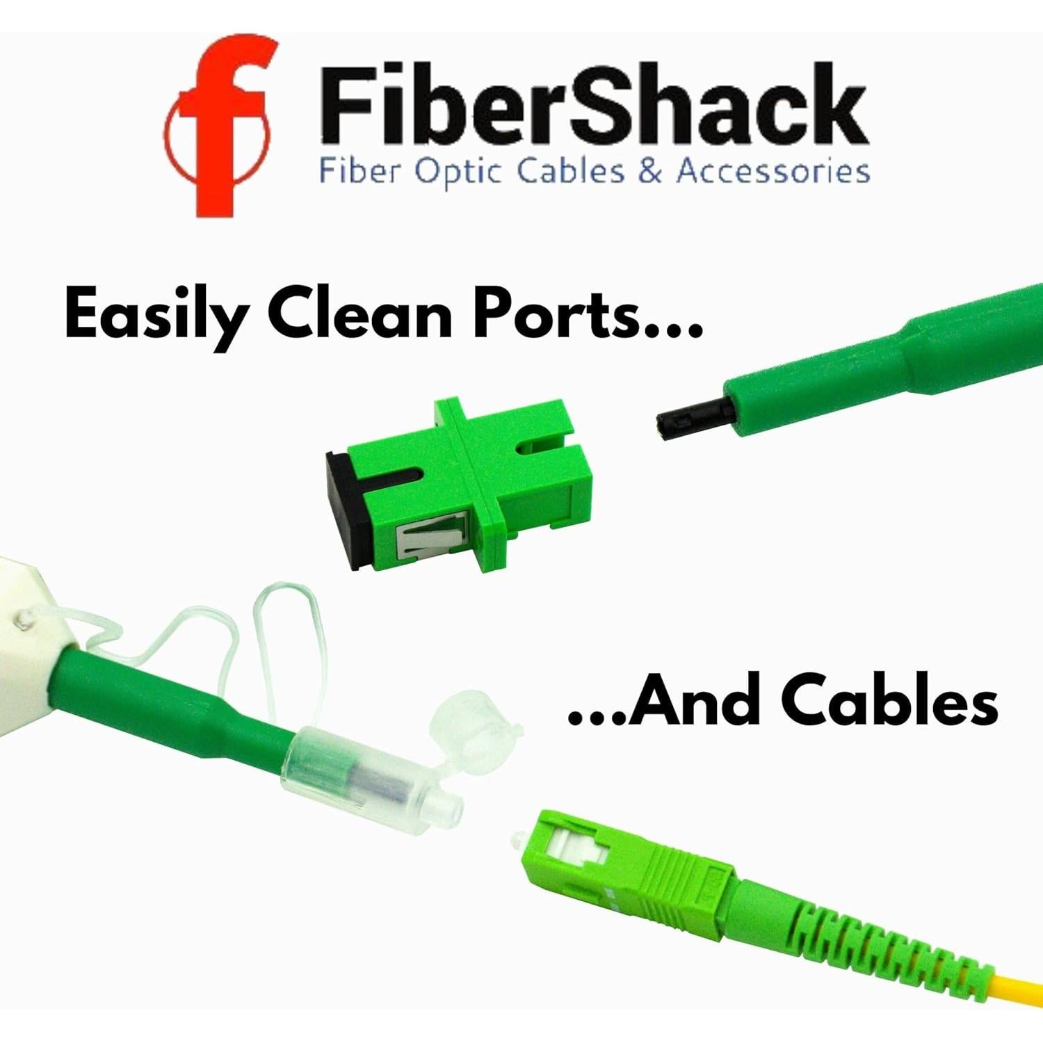 Bolígrafo Limpiador de Fibra Óptica FiberShack SC/ST - 800+ Limpiezas