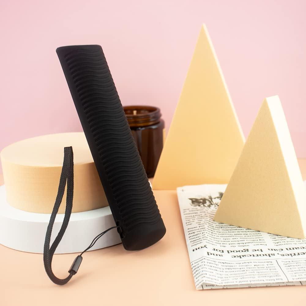 Funda de Silicona FiiMan para Control Remoto Fire TV - Antideslizante, Ligera, Negra