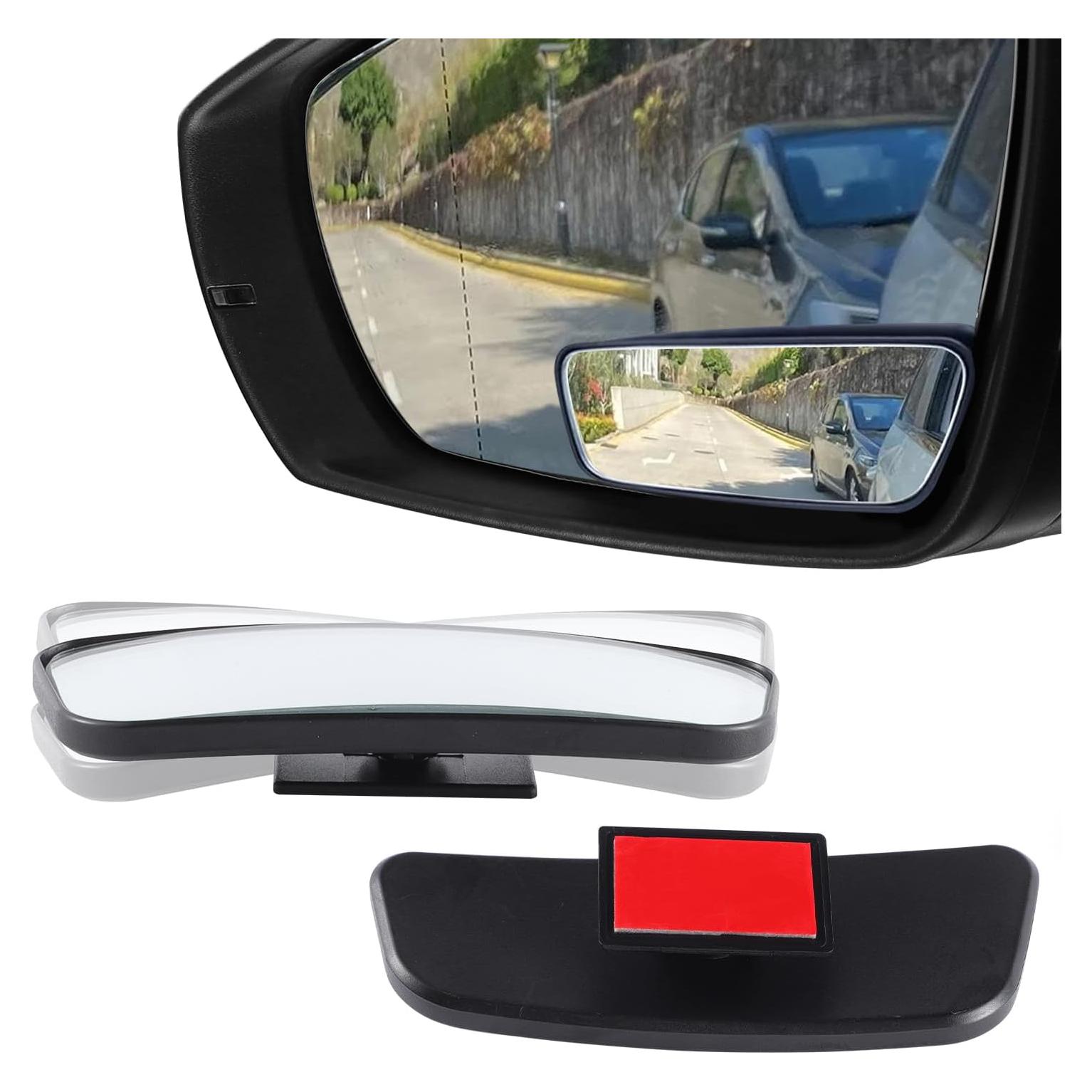 Espejo Convexo Rectangular LivTee con Marco - 2 Pcs