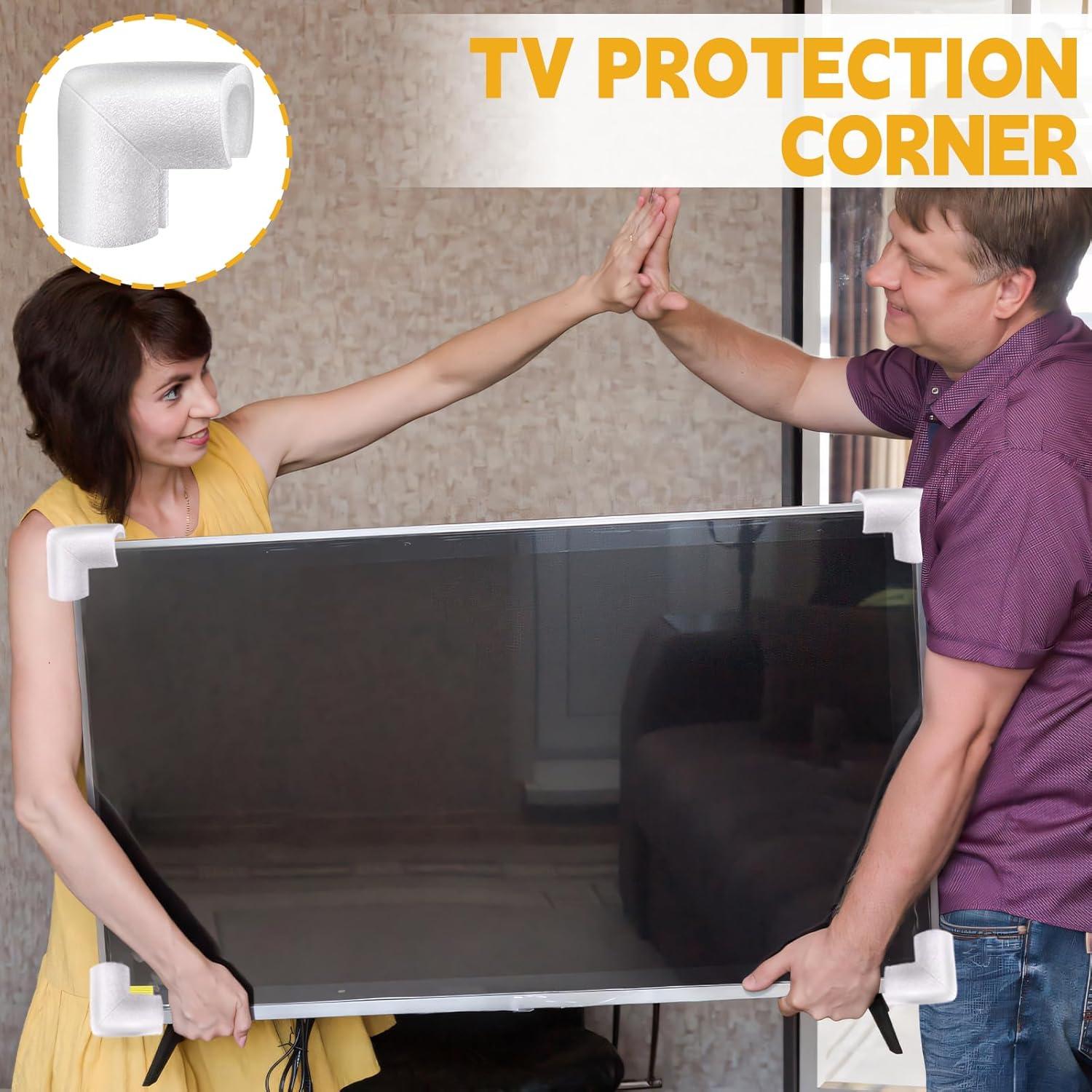 12 Protectores de Esquinas de Espuma Pwbarwq para Mudanza