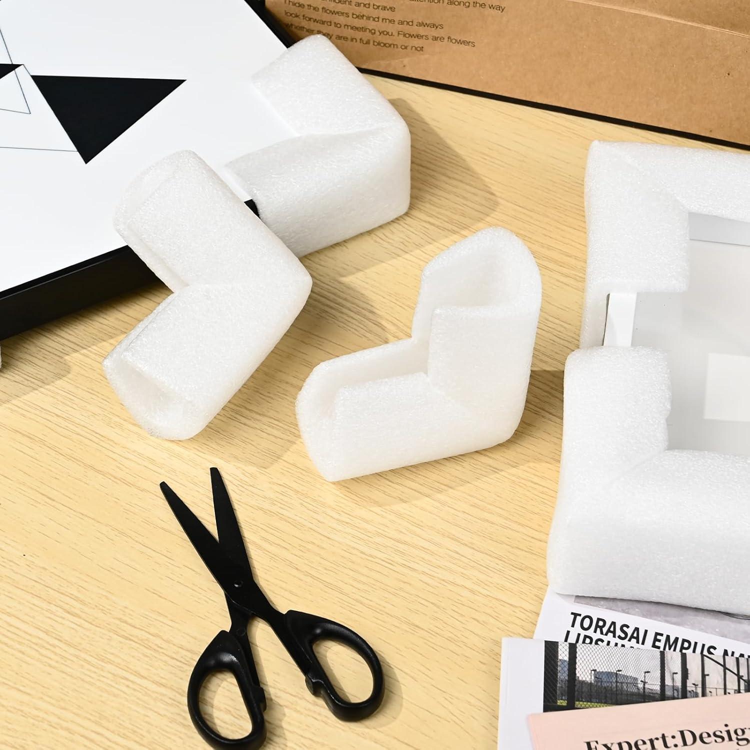 12 Protectores de Esquinas de Espuma Pwbarwq para Mudanza