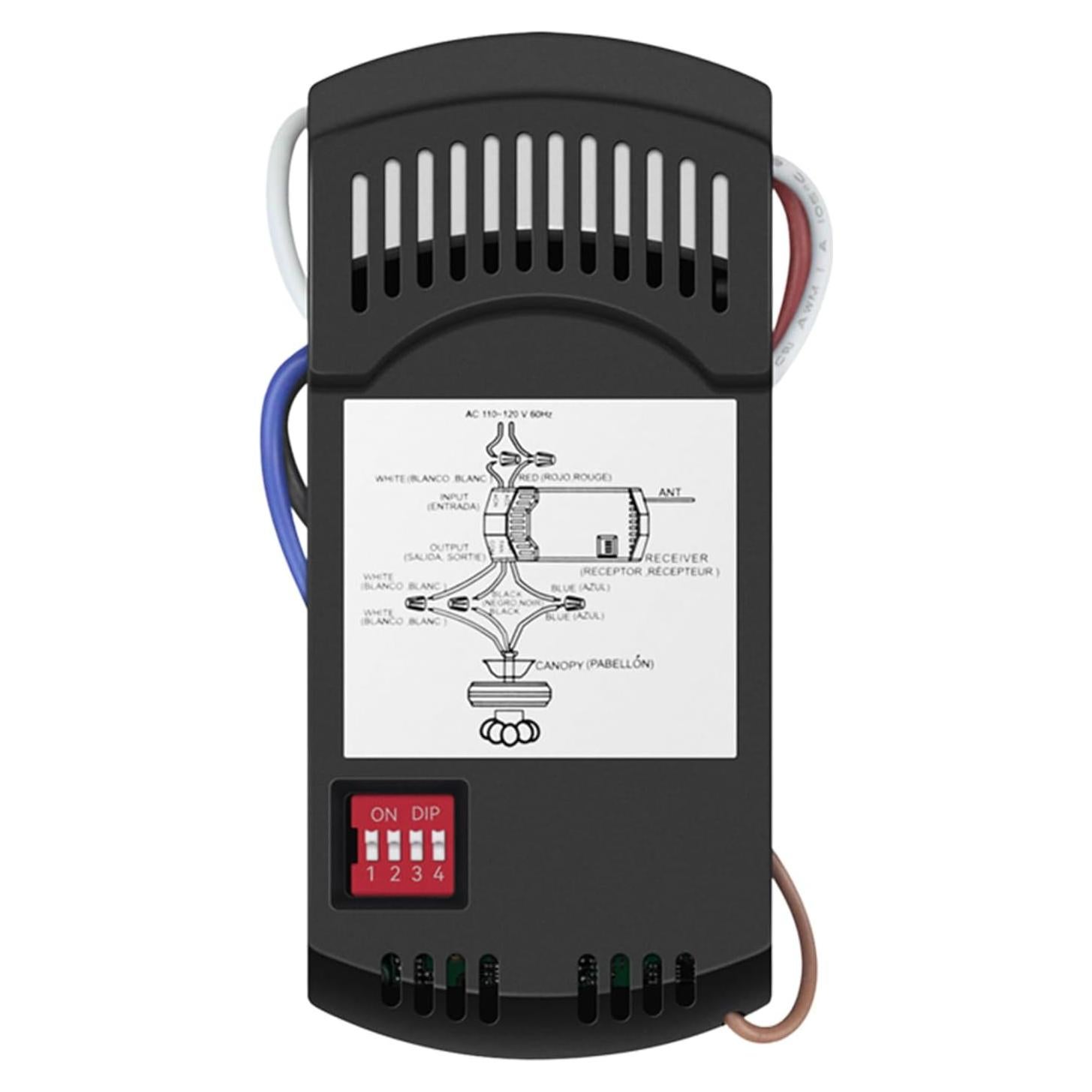 Receptor de Ventilador de Techo FAN28R Onisamt 240W 303.9MHz