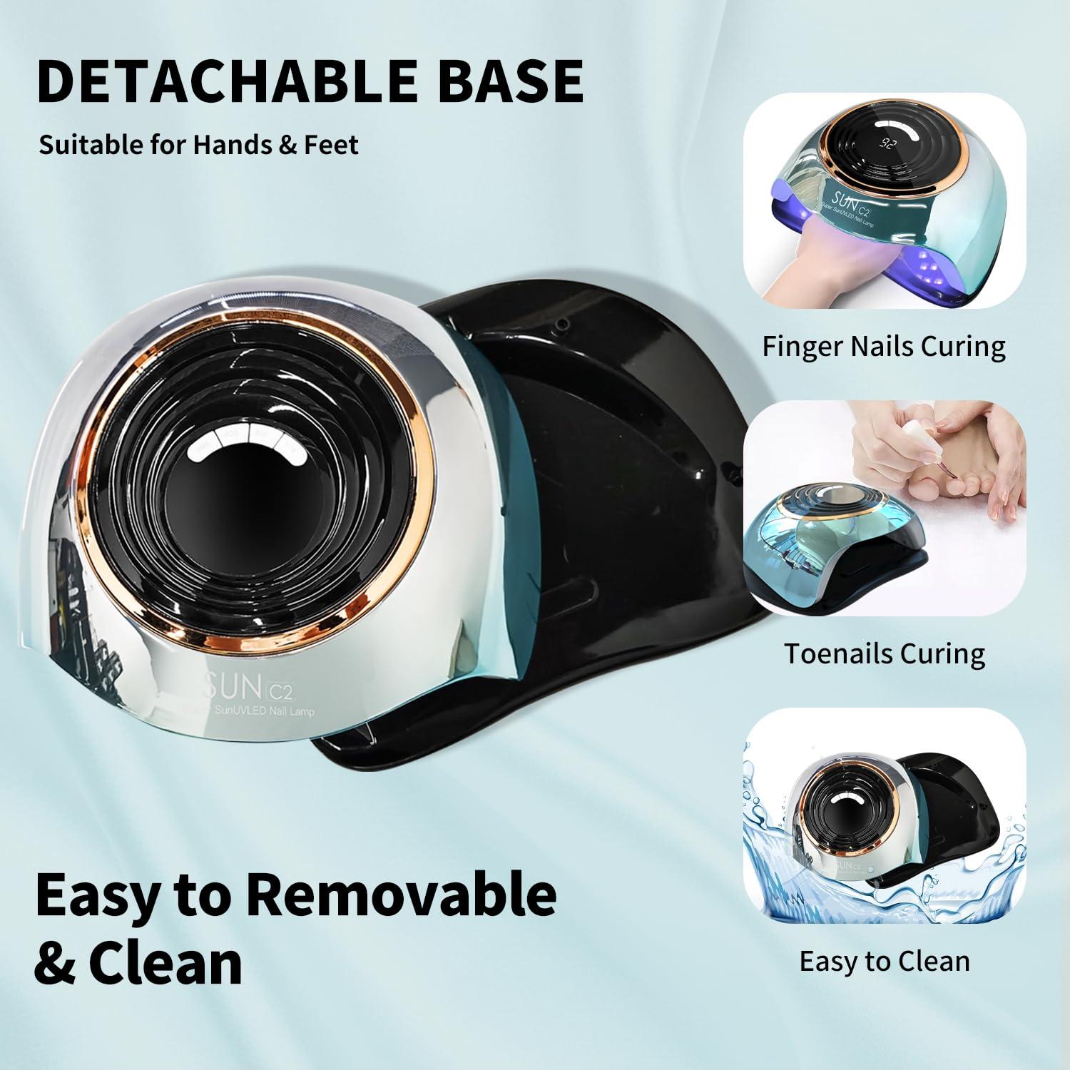 Lámpara UV para Uñas MIRAGE LAYON 288W con 63 LEDs