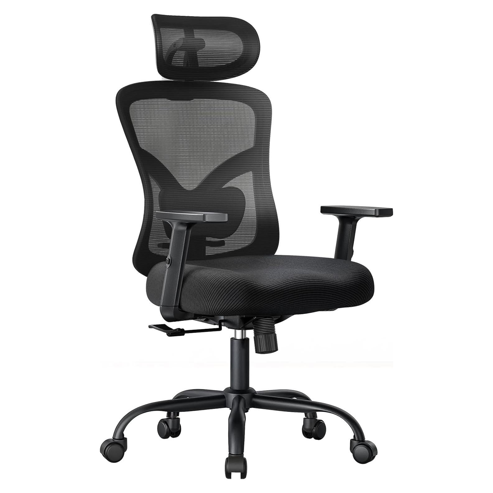 Silla de Oficina Ergonómica Noblewell NWOC1, Soporte Lumbar Ajustable