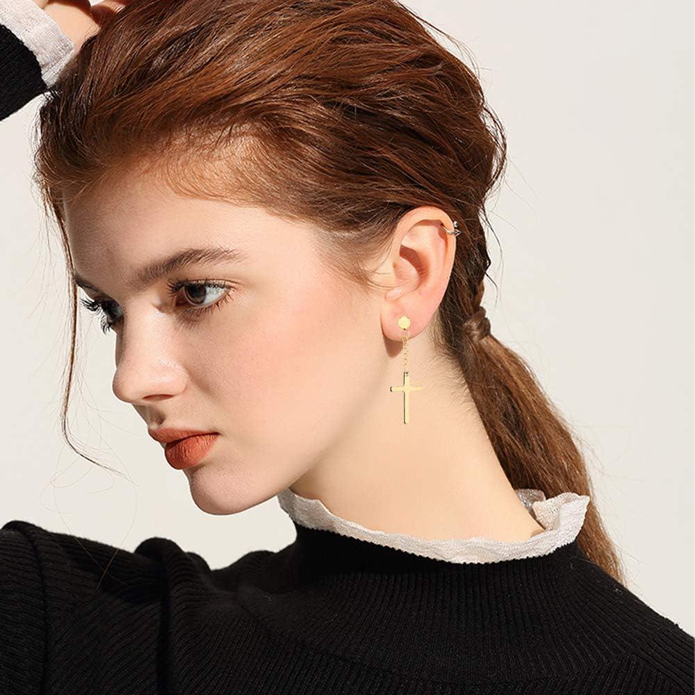 Pendientes Magnéticos Unisex NEWITIN - 15 Pares Acero Inoxidable