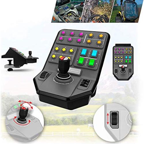 Panel Lateral Logitech G para Simulación Agrícola 2025
