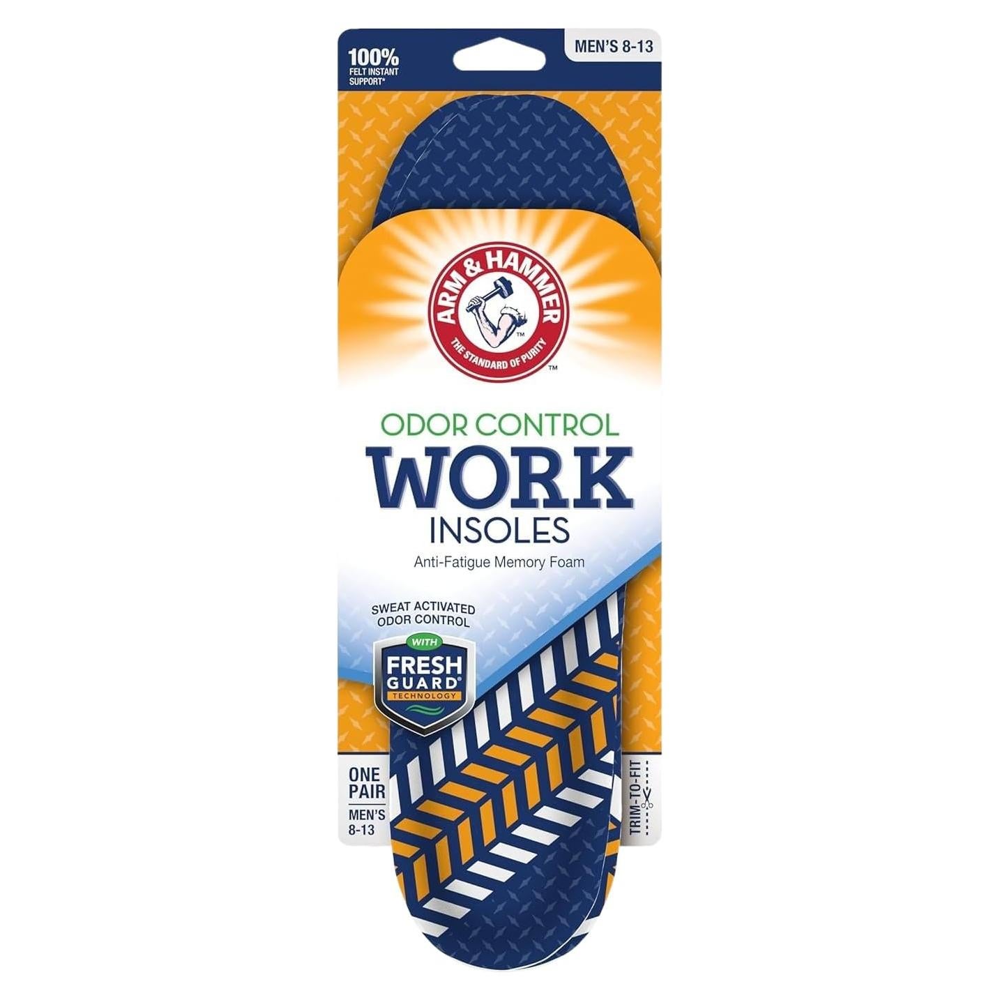 Plantillas Antifatiga Arm & Hammer para Hombres y Mujeres 33cm