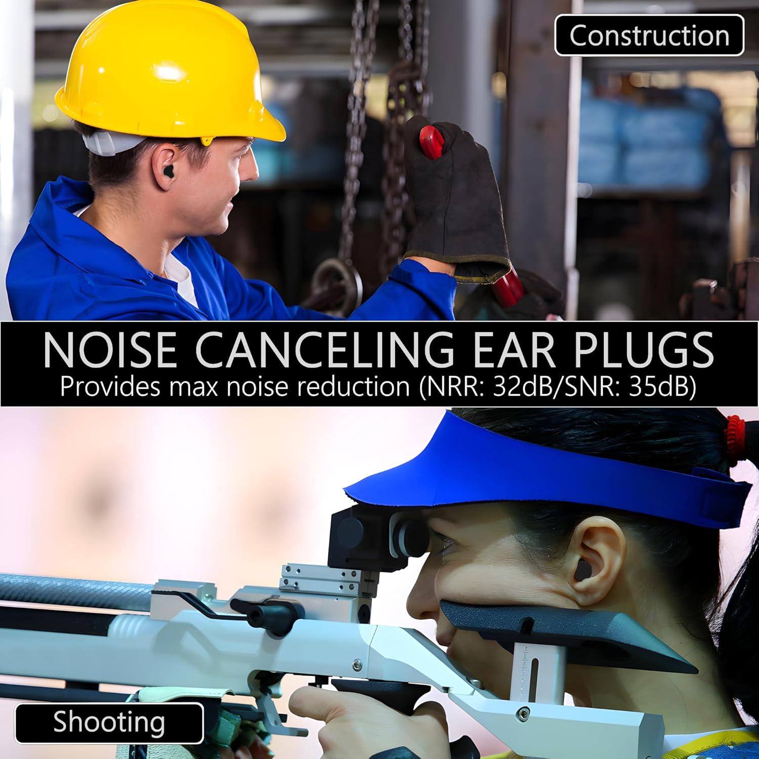 Tapones de Espuma Quality Plugs 50 Pares 32dB Cancelación Ruido