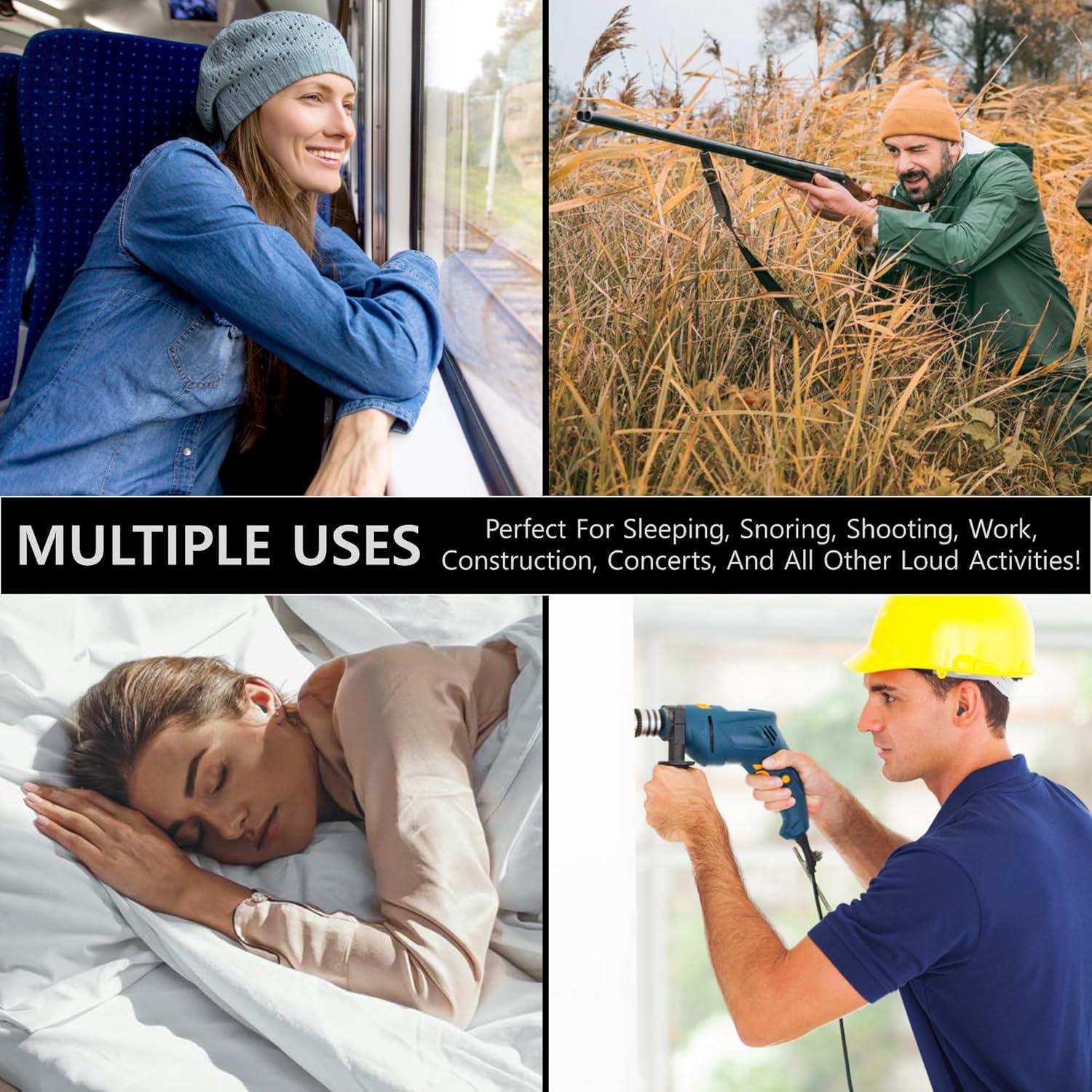 Tapones de Espuma Quality Plugs 50 Pares 32dB Cancelación Ruido