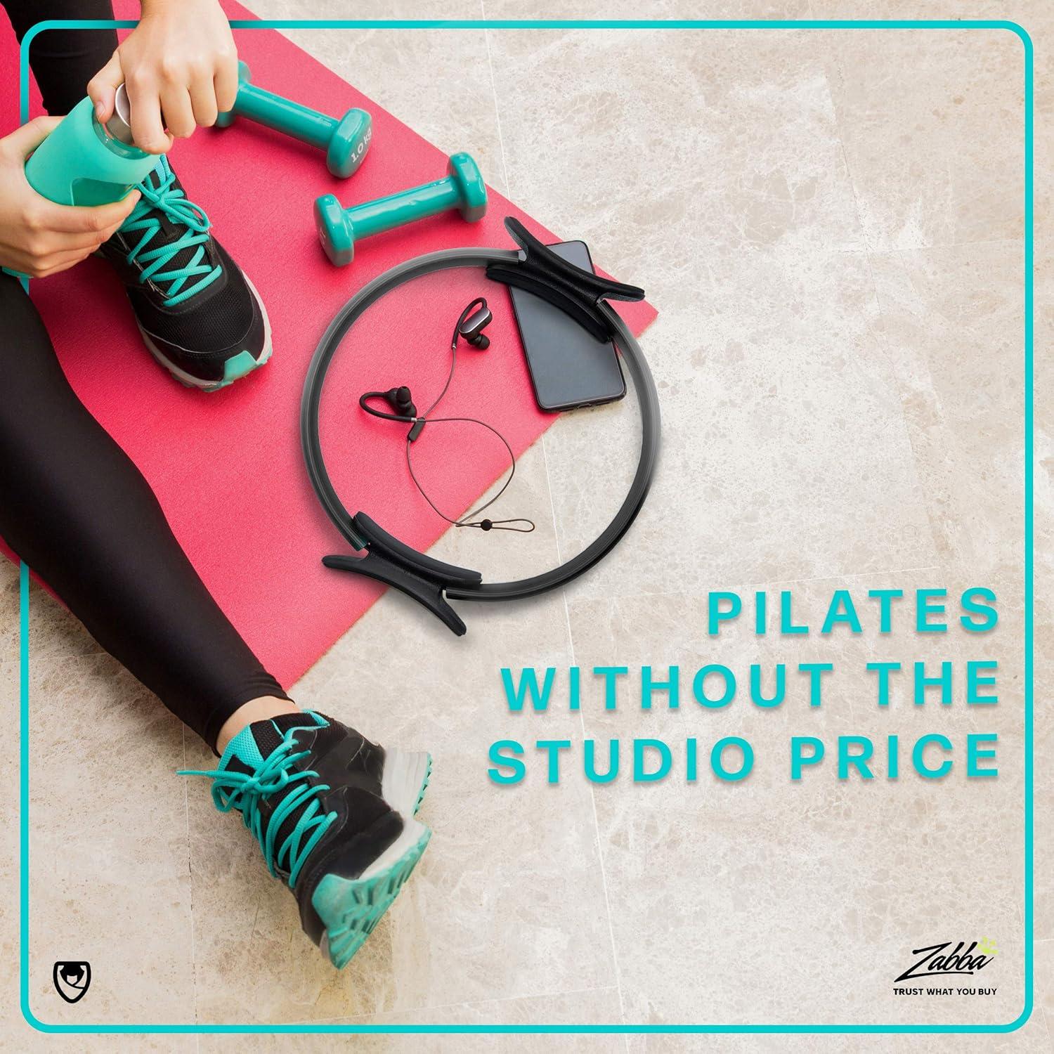 Anillo de Pilates URBNFit 30.5 cm con Doble Agarre y Almohadillas