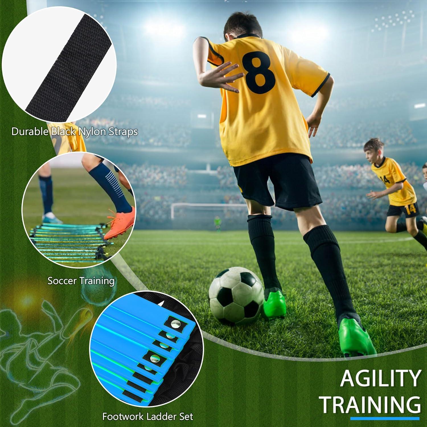 Escalera de Agilidad Camkinger 6m 12 Peldaños con Bolsa