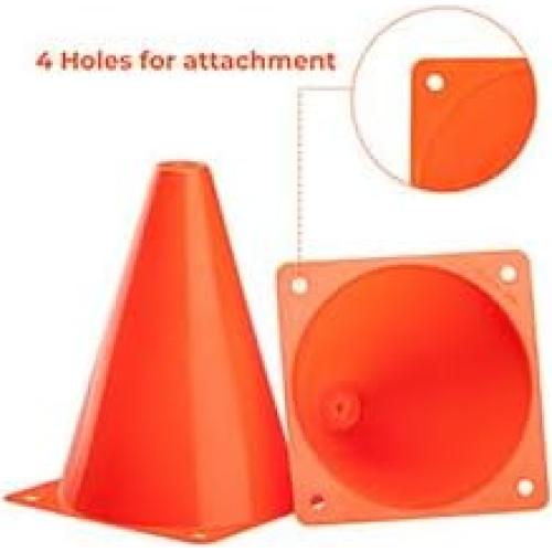 Conos de Entrenamiento CARTMAN 12pk 7" Naranja para Fútbol