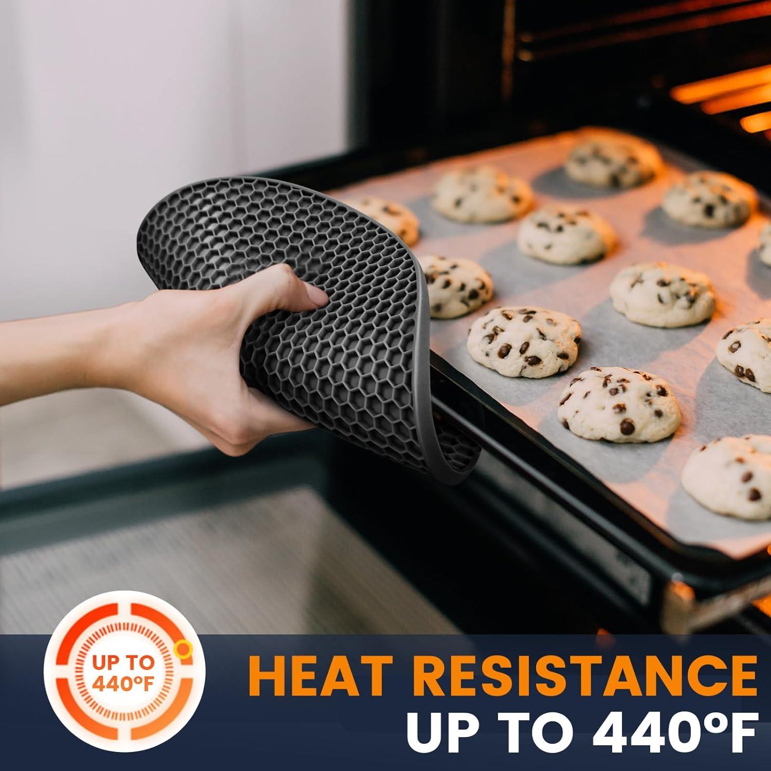 Mats de Silicona Daisiki Antideslizantes Resistentes al Calor