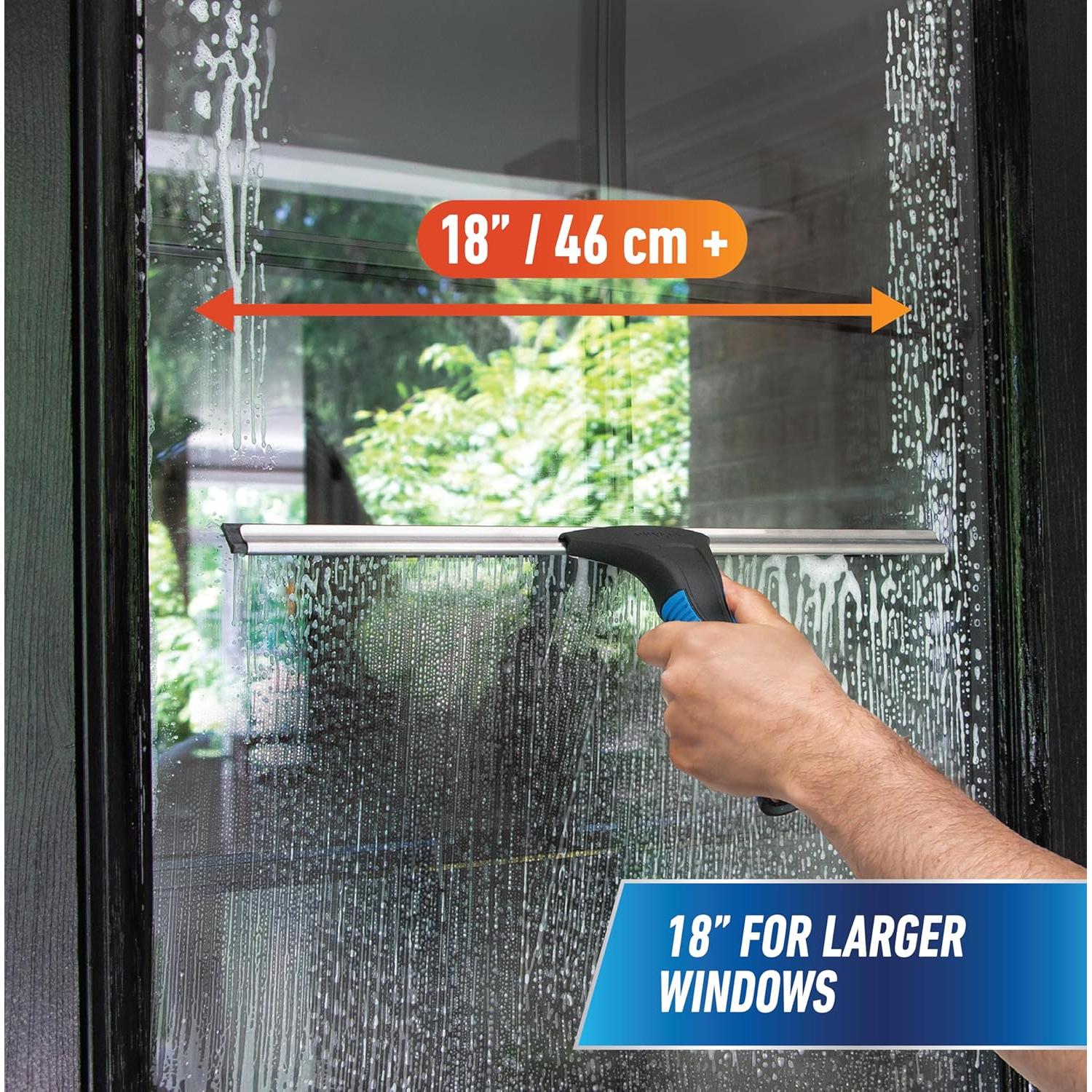 Limpiacristales Unger Professional 45.72 cm con Cuchilla de 2.54 cm