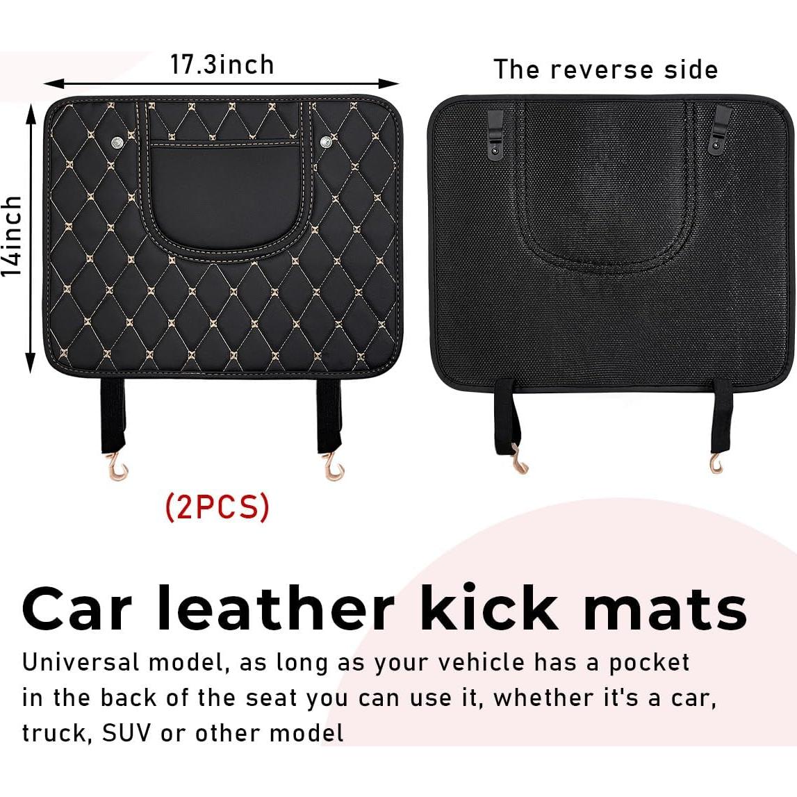 Protectores de Patadas para Auto Suvnie de Cuero Impermeable