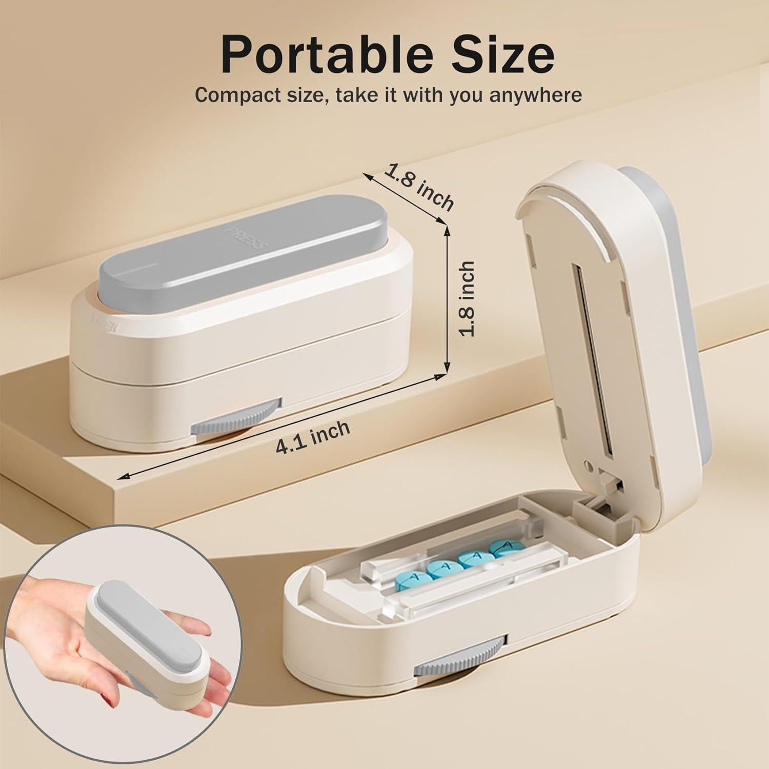 Cortador de Pastillas Profesional Niuthreee U339 - Gris