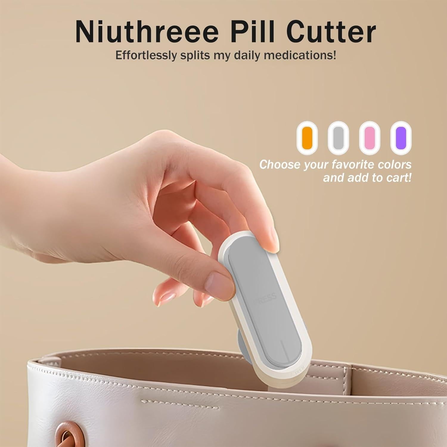 Cortador de Pastillas Profesional Niuthreee U339 - Gris