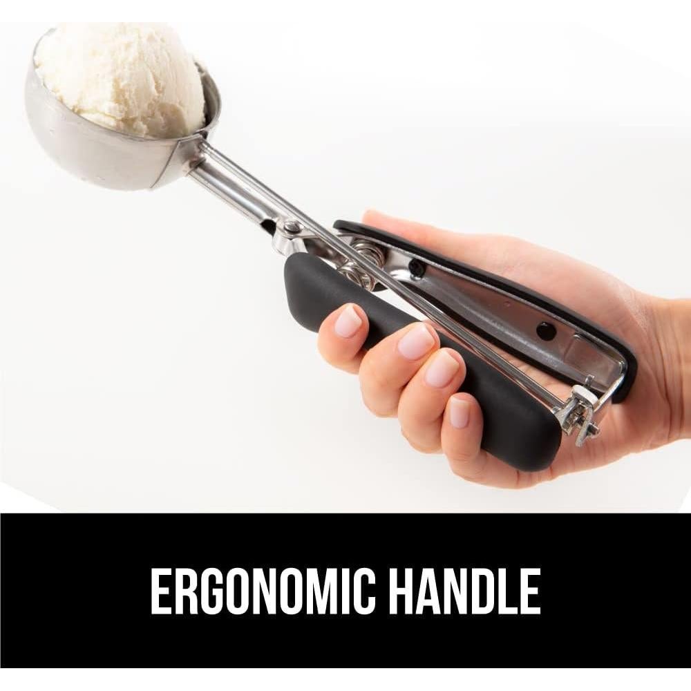 Cucharón de Acero Inoxidable Gorilla Grip 1 Cucharada Negro