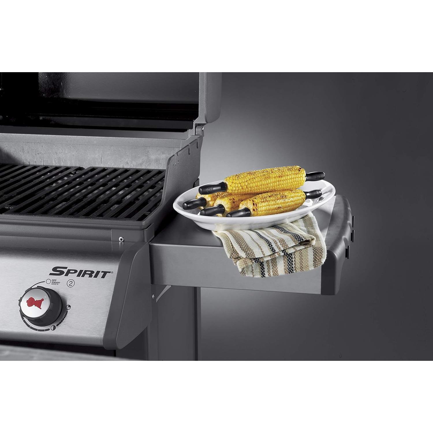 Conjunto de 8 Palas para Maíz Weber - Acero Inoxidable y Nylon