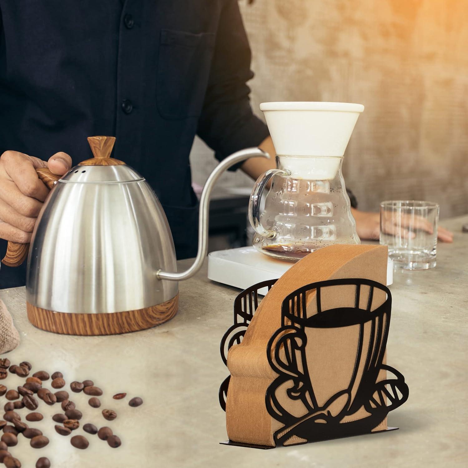 Soporte para Filtros de Café Songtaste 14x10 cm Acero Inoxidable