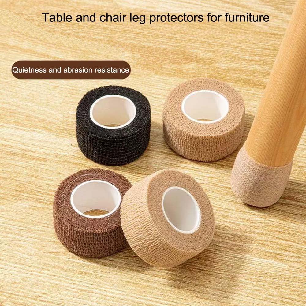 Calcetines Antideslizantes para Patas de Sillas VORTINIOUS 4Pcs Beige