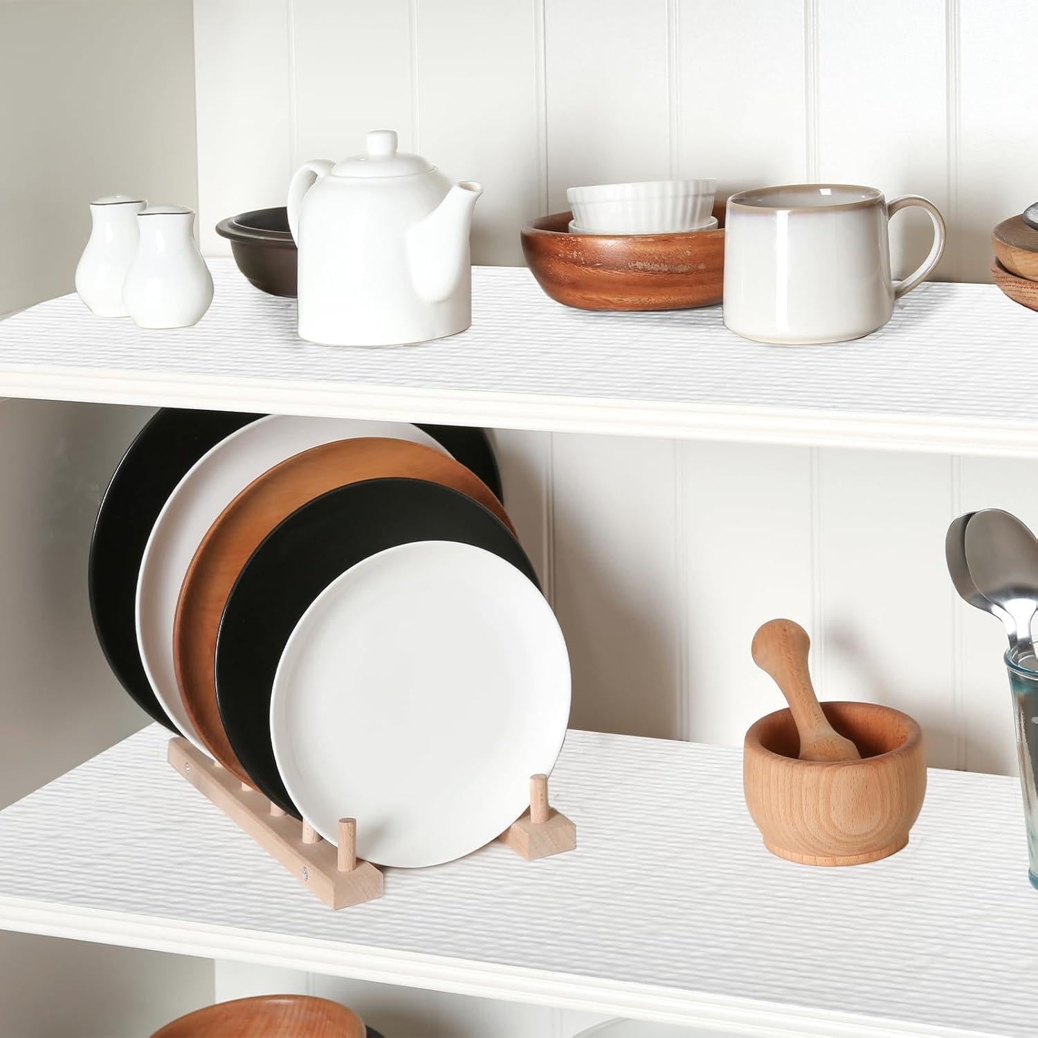 Forro de Cajón Antideslizante CLENAT 30cm x 3m Blanco