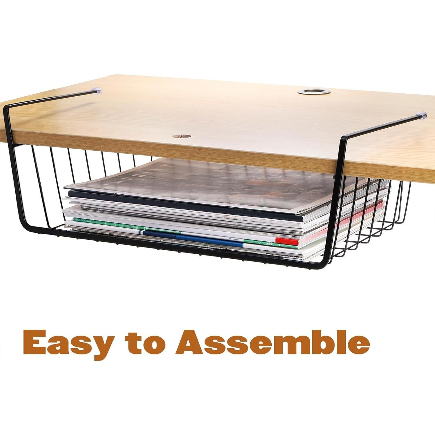 Cestas de Almacenamiento Colgantes Tebery 2 Unidades 38.1x25.4cm