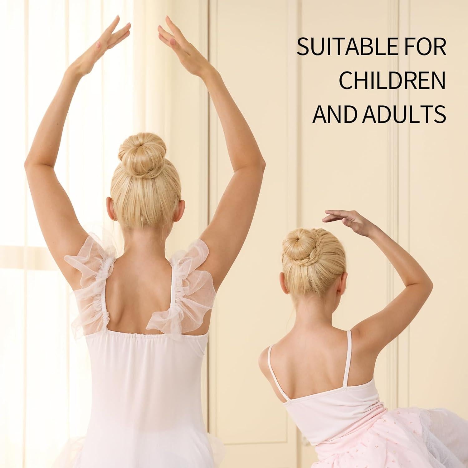 Juego de Formadores de Moños Teenitor - 6 Donuts Beige