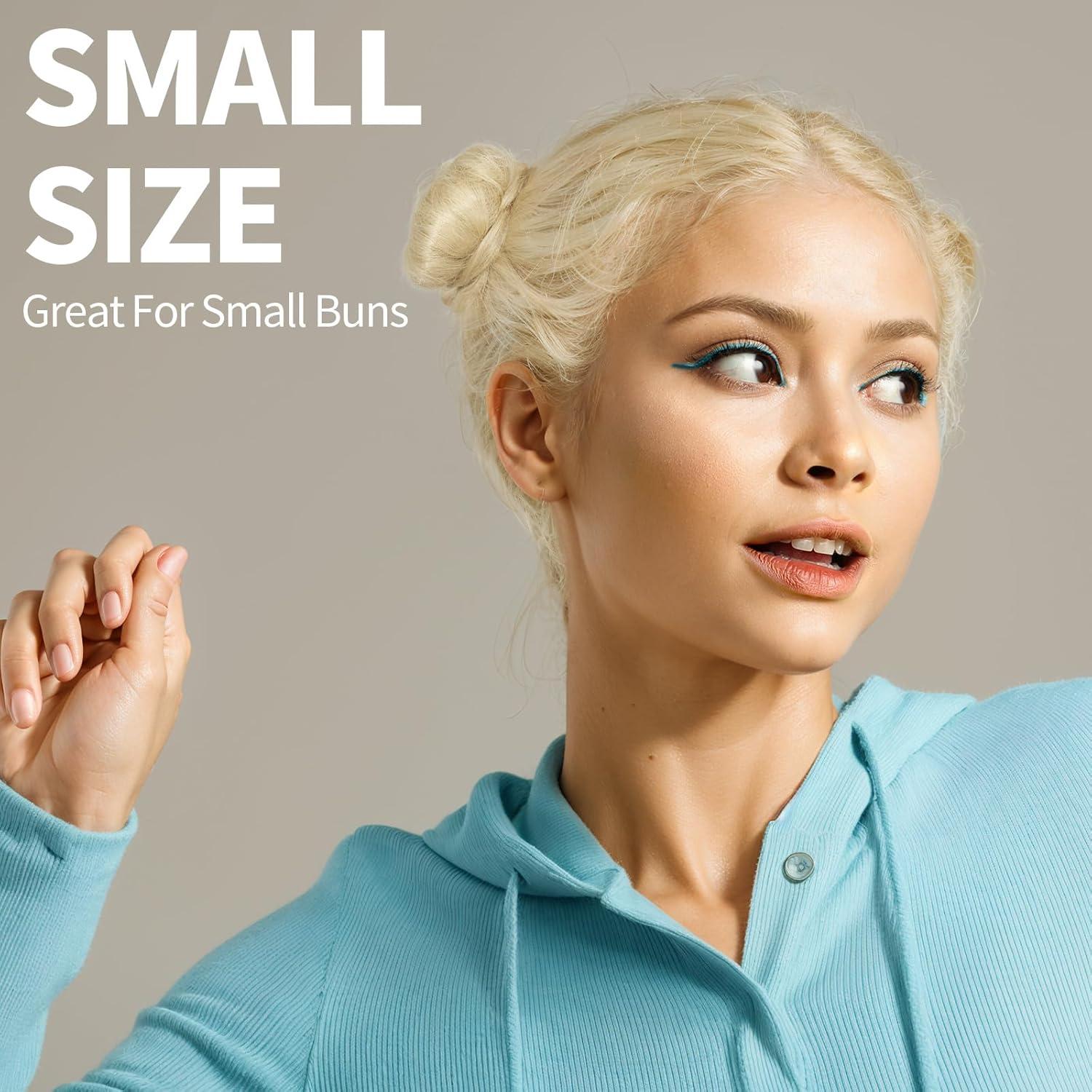 Juego de Formadores de Moños Teenitor - 6 Donuts Beige