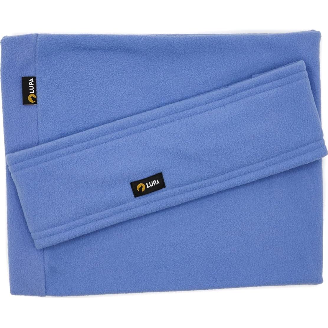 Diadema Calentadora de Oídos Lupa Azul Bebé - Hecha a Mano