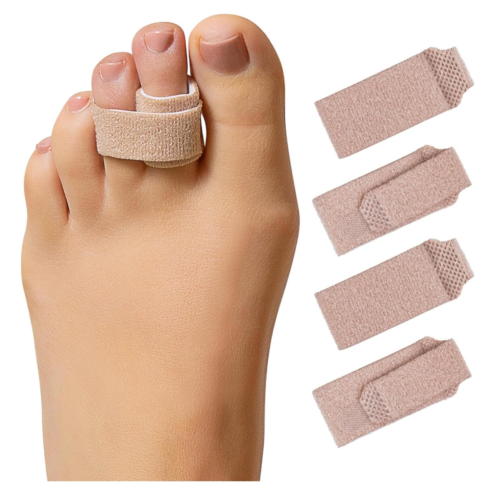 Corrector de Dedo en Martillo ZenToes - 4 Unidades Pequeñas Beige