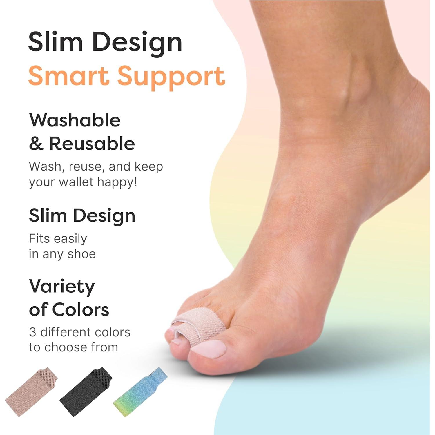 Corrector de Dedo en Martillo ZenToes - 4 Unidades Pequeñas Beige