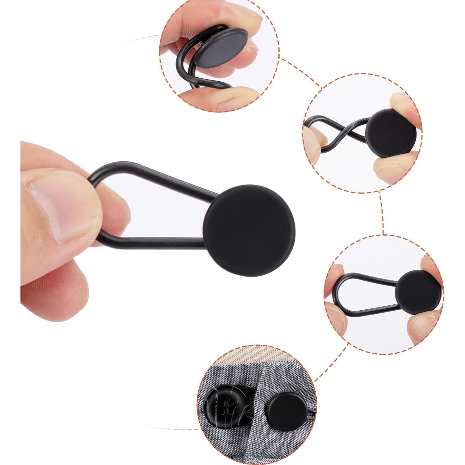 Extensores de Cintura ZENGLU - Paquete de 12 Piezas 2.54-3.56 cm