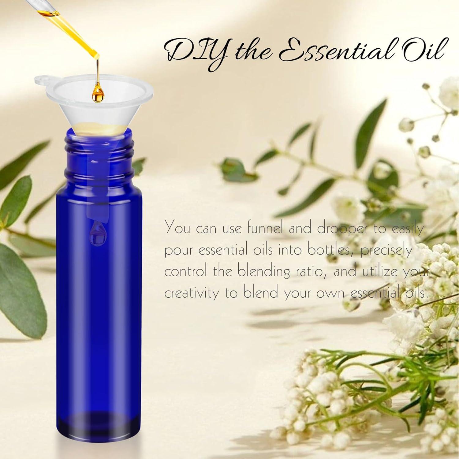 Botellas Roll-On de Aceite Esencial 10ml GIVITASOT - 4 Piezas