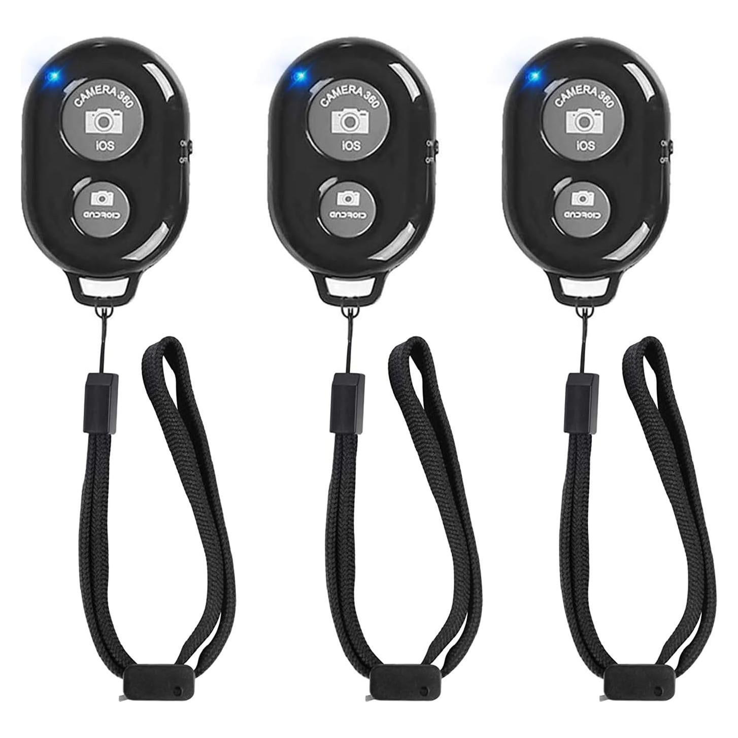 Disparador Remoto Inalámbrico AOQIYUE para Smartphone - Paquete de 3