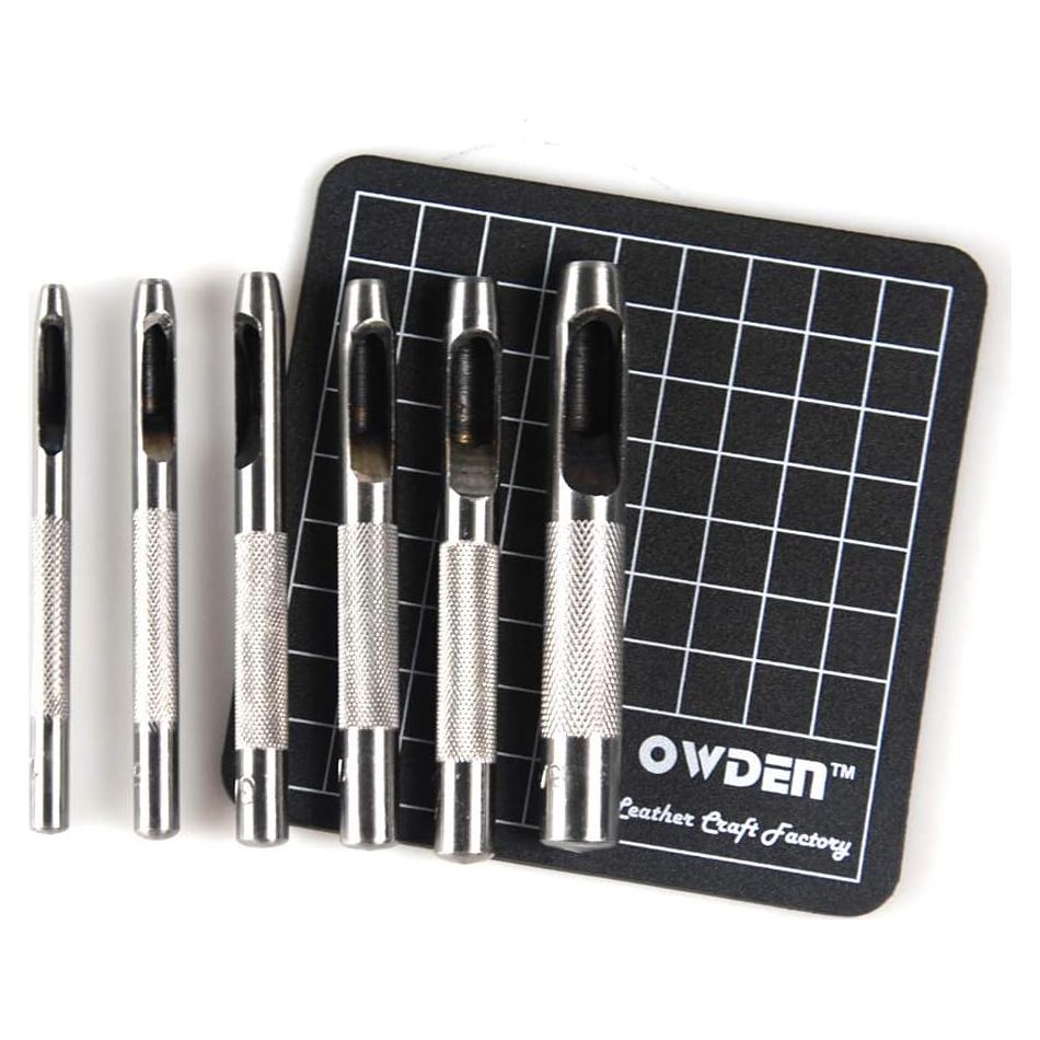 Juego de 6 Punch Hollow OWDEN con Mat de Corte Gratis