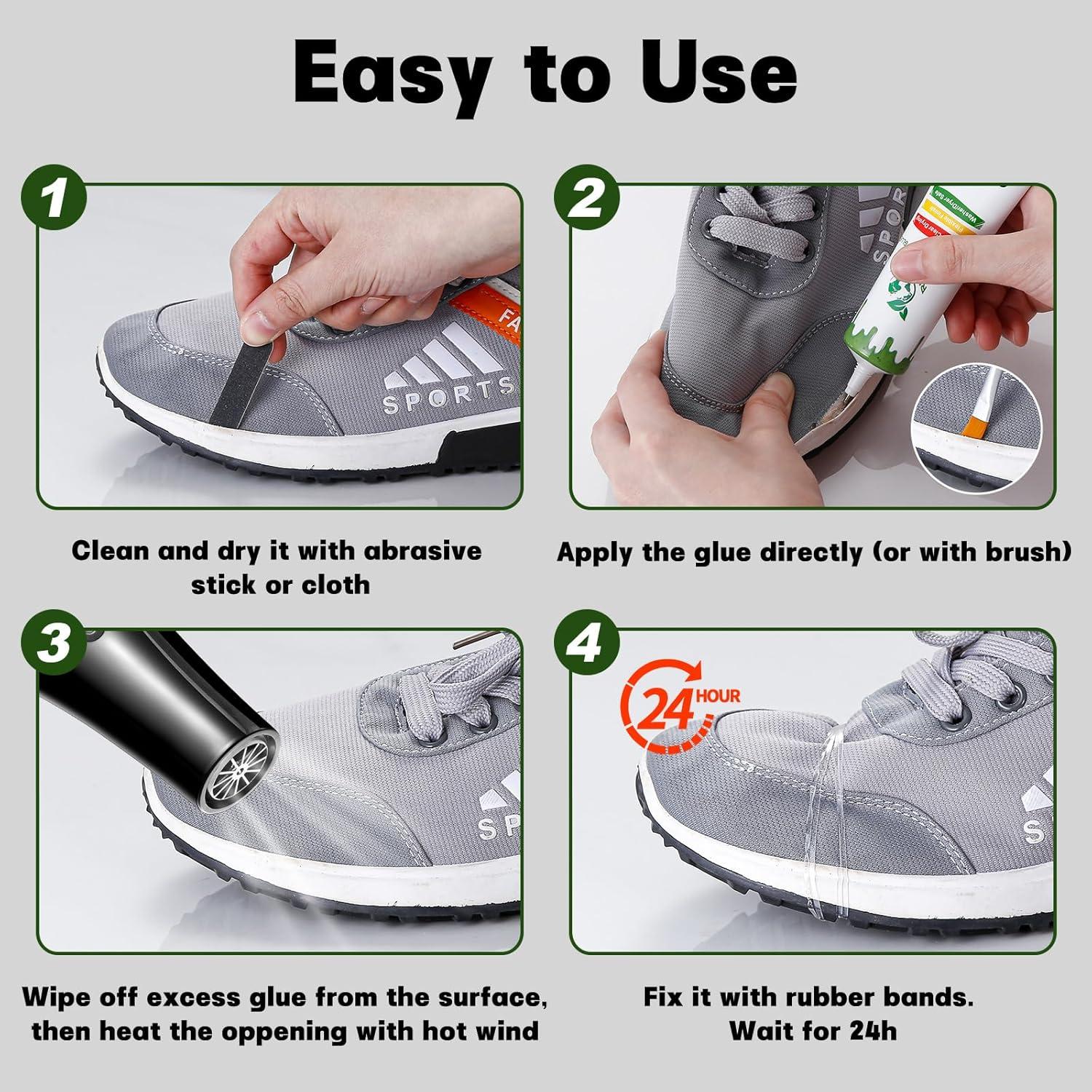 Pegamento para Zapatos 60ml Profesional Alta Resistencia Flexible