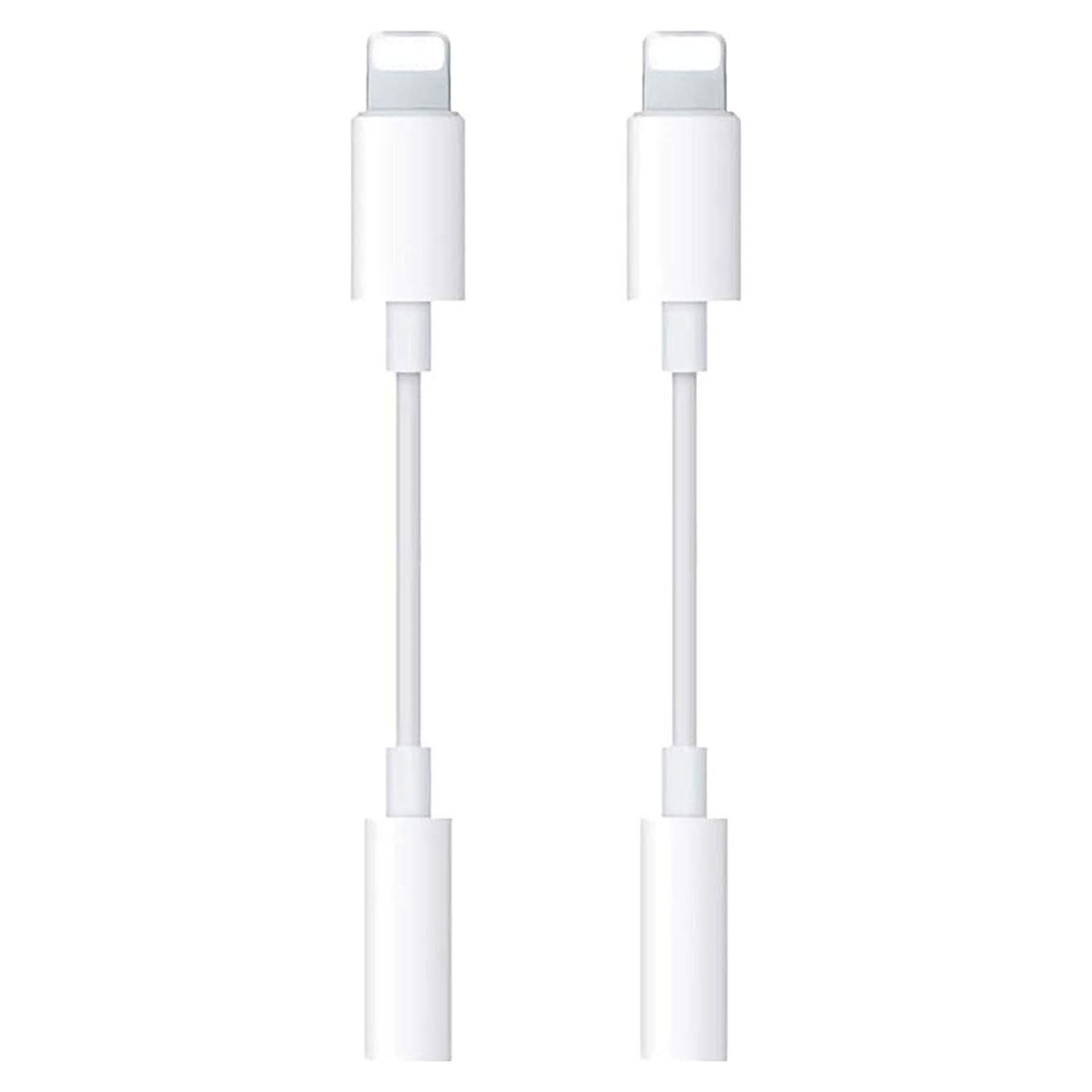 Adaptador Lightning a 3.5mm DESOFICON - Paquete de 2