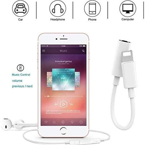 Adaptador Lightning a 3.5mm DESOFICON - Paquete de 2